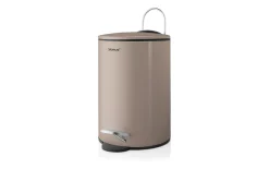 Treteimer Tubo, taupe, 24,3 cm