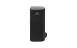 Tretmülleimer Bo, schwarz, 2 x 30 L