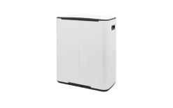 Tretmülleimer Bo, weiß, 2 x 30 L