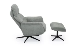 TV-Sessel Nexa 8400, grün, inkl. Hocker