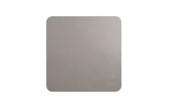 Untersetzer leather optic, cement, 4-teilig