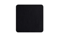 Untersetzer leather optic, schwarz, 4-teilig
