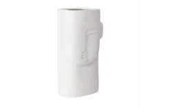 Vase Ansik, weiß, 35 cm