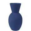 Vase, blau, 30 cm