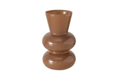 Vase Carby, braun, 20 cm