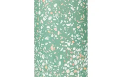 Vase Fajen aus Terrazzo in grün