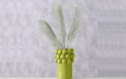 Vase, grün, 25,5 cm