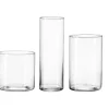 Vase Leonie, klar, 3-teilig
