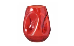 Vase Lojin, rot, 17,3 cm