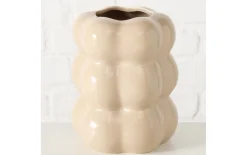Vase Lumina, hellbraun, 16,3 cm