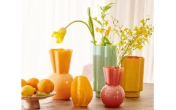 Vase, orange, 20 cm