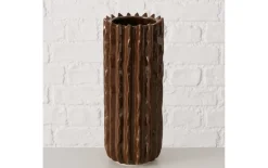 Vase Plisseo, braun