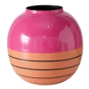 Vase Tucol, pink/orange