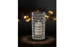 Vase/Windlicht Ethno, klar, 23 cm