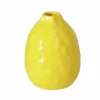 Vase Zitrella, gelb, 18 cm
