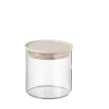 Vorratsglas mit Buchenholz-Deckel, 400 ml