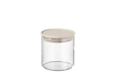 Vorratsglas mit Buchenholz-Deckel, 400 ml