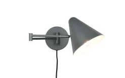 Wandleuchte Cosima, anthrazit