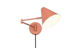 Wandleuchte Cosima, apricot