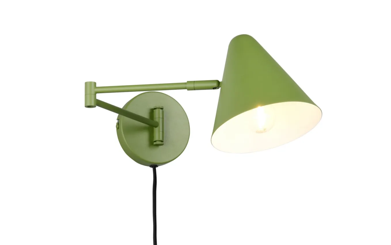 Wandleuchte Cosima, grün
