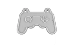 Wandleuchte Gamer, mehrfarbig/weiß