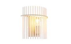 Wandleuchte Gorley, beige