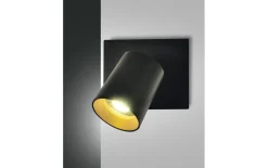 Wandleuchte Modo in schwarz, 1-flammig