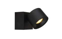 Wandleuchte Rae, schwarz