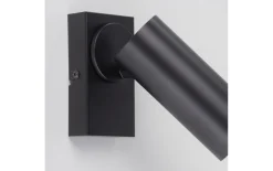 Wandleuchte Rik, schwarz