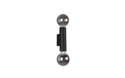 Wandleuchte Vannes, schwarz, 5 cm