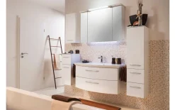 Wandschrank Casablanca, weiß Hochglanz