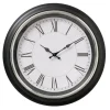 Wanduhr Baltimore, schwarz/weiß, 40 cm