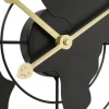 Wanduhr Mondo, schwarz, 50 cm