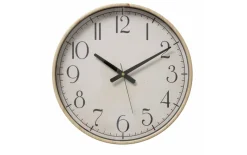 Wanduhr Nadine, holz/weiß, 38 cm