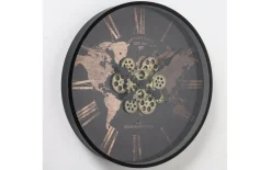 Wanduhr Rodas, schwarz, 57 cm