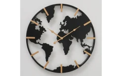 Wanduhr Union, schwarz, 50 cm