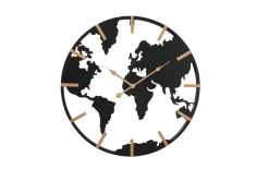 Wanduhr Union, schwarz, 50 cm