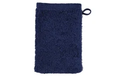 Waschhandschuh Lifestyle uni, navy, 16 x 22 cm