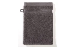 Waschhandschuh Saphir, anthrazit, 16 x 22 cm