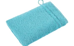 Waschhandschuh Vienna Style, light azure, 16 x 22 cm
