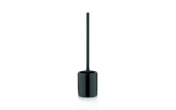 WC-Garnitur Mono in schwarz, 44,5 cm