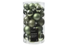 Weihnachtskugel-Set, rosmarin, 6 cm