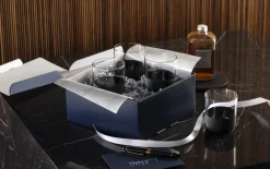 Whiskybecher-Set Manufacture Rock, Kristallglas, 4-teilig