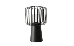 Windlicht Claudio, schwarz, 29 cm