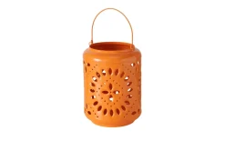 Windlicht Festival, orange, 20 cm