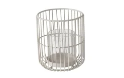 Windlichtset Cindy, beige, 2-teilig
