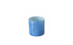 Windlichtset Flayn, blau, 2-teilig