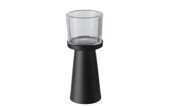 Windlichtset Pius, schwarz, 2-teilig