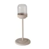 Windlichtset Senza, beige, 3-teilig