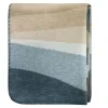 Wohndecke Iceland Horizont, blau/stone, 150 x 200 cm